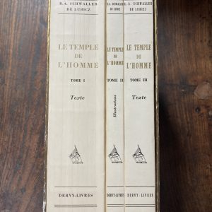 Le temple de l’homme, 3 voll. con cofanetto