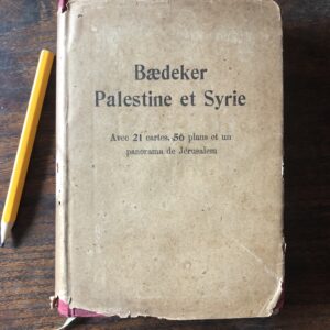 Guida Baedeker, Palestine et Syrie (1912)